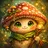 Colorful fantasy creature avatar with a friendly and expressive face, featuring bright and diverse colors, perfect for a uniq
